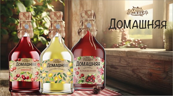 Новинки российского рынка спиртных напитков Расширение линейки настоек «Домашняя»